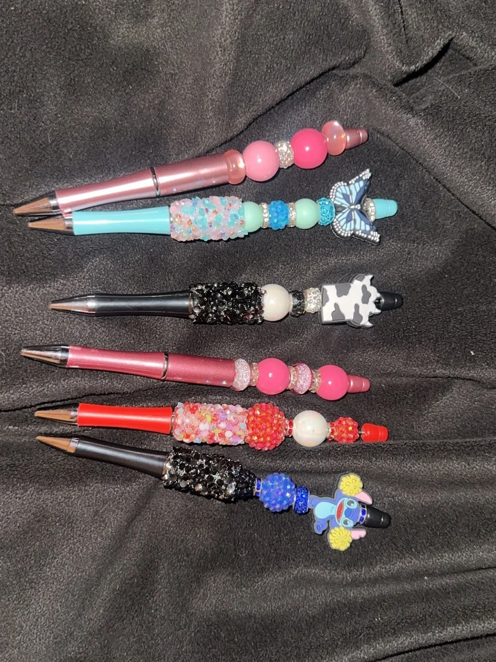 5 Pack Random Selection of Black Ink Pens, Here is some examples